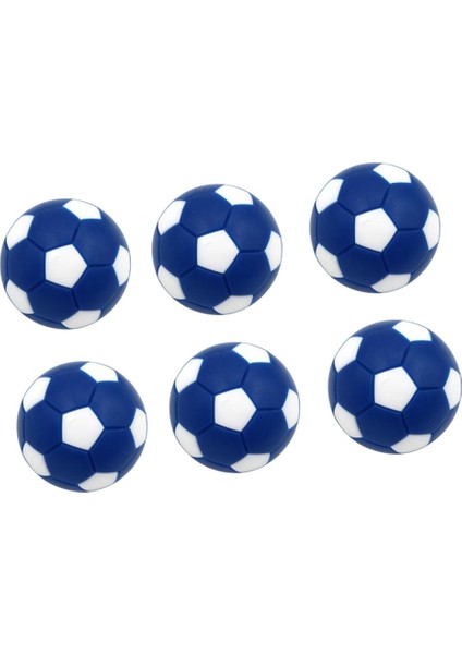 6pcs Foosball/futbol Oyun Masası Yetişkinler Için Futbol Topları, Çocuk Kapalı Aile Mavisi