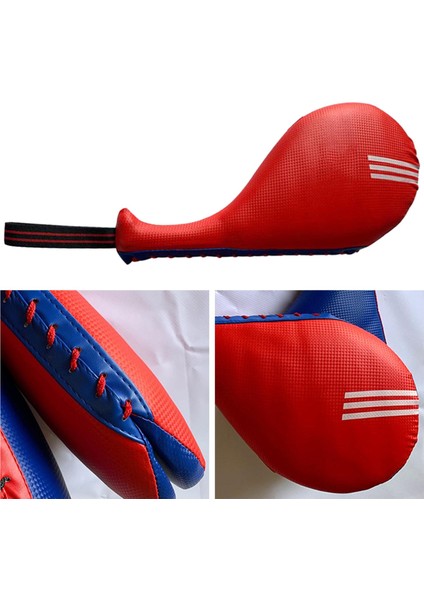 Çarpıcı Pad Hedef Kickboks Kickboks Eğitimi Kırmızı Teknave Için Çift Yüz