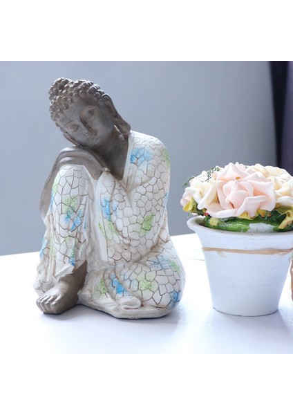 Bahçe Masaüstü Ev Dekoru İçin Uyuyan Heykel Reçine Heykelcik 21 x 15 x 15 cm. (Yurt Dışından) fırsatları