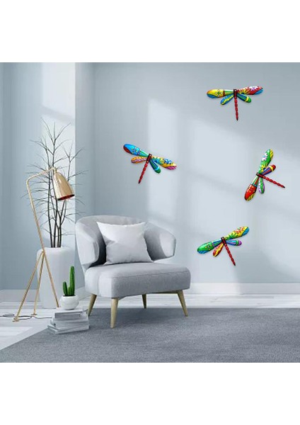 4x Metal Yusufçuk Bahçe Duvar Dekor Sanat Ev Veranda Asılı Süsleme (Yurt Dışından) indirimleri