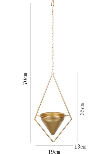 Zincir Duvara Asılı Ekici Modern Pot Tutucu Kapalı Açık Ev Dekor (Yurt Dışından) fırsatları