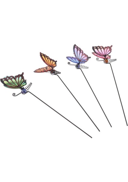 4 Pcs Butterfly Stakes Su Geçirmez Bahçe Bahisleri Bahçe Süsleri ve Veranda Dekor (Yurt Dışından)