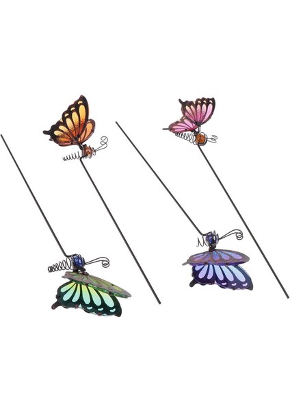 4 Pcs Butterfly Stakes Su Geçirmez Bahçe Bahisleri Bahçe Süsleri ve Veranda Dekor (Yurt Dışından) modelleri
