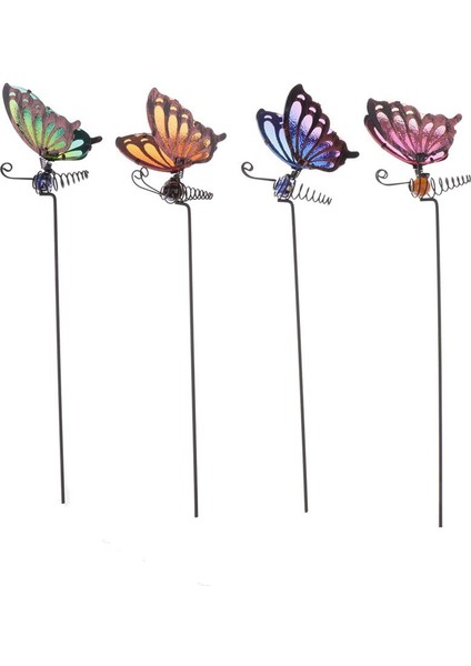 4 Pcs Butterfly Stakes Su Geçirmez Bahçe Bahisleri Bahçe Süsleri ve Veranda Dekor (Yurt Dışından) fırsatları
