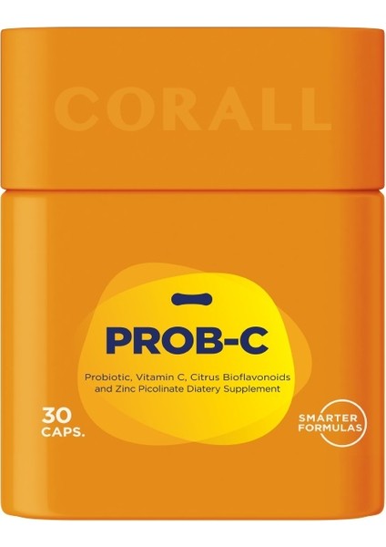 Prob-C 30 Kapsül C Vitamini + Probiyotik