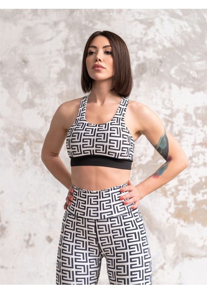 Desenli Spor Sütyen modelleri