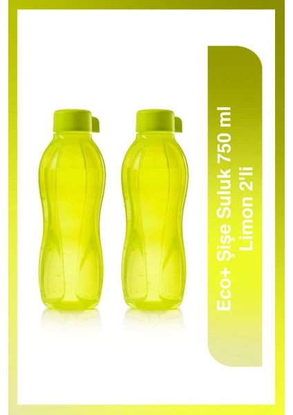 Eco+ Şişe Suluk 750 ml Limon 2'li