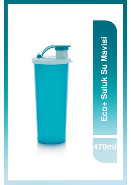 Eco+ Suluk 470 ml Su Mavisi