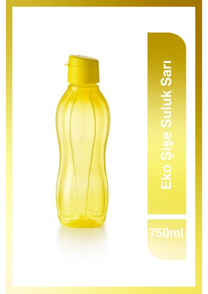 Eko Şişe Suluk 750 ml Sarı