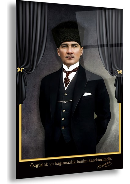 Atatürk Cam Tablo