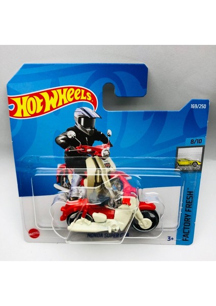 New - Yeni Honda Super Cub Mini Motosiklet 1:64 Ölçek Hot Wheels Marka 8/10 fiyatları