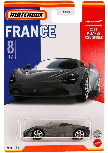 1:64 Best Of France Arabalar 2019 Mclaren 720S Spider