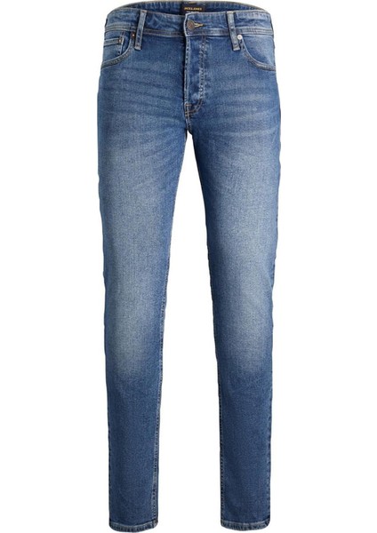 Jack & Jones 12184473_Jjiglenn Joriginal Mf 031 Düşük Bel Skinny Fit Düz Erkek Denim Pantolon