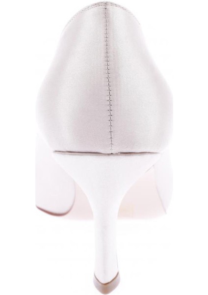 1728-22Y Kadın Sivri Burun Üstten Zincirli Taşlı Topuklu Ayakkabı indirimleri