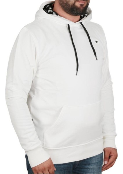 Bad Neck Hoodıe Beyaz Erkek Sweatshirt 22.02.12.032-C04 fiyatları