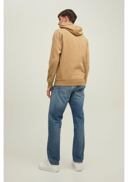 Nate Erkek Kahverengi Baskılı Kapüşonlu Sweatshirt fiyatları