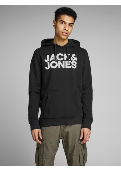 Jack & Jones Erkek Siyah Sweatshirt