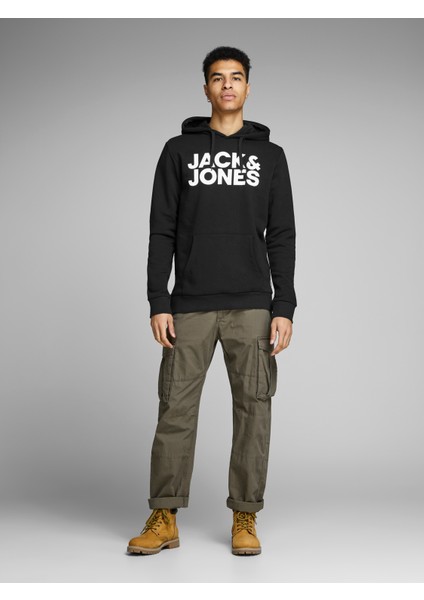 Jack & Jones Erkek Siyah Sweatshirt