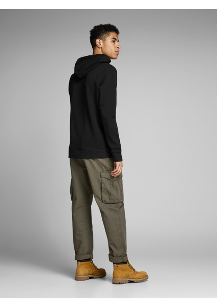 Jack & Jones Erkek Siyah Sweatshirt