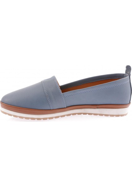 805-D-22Y Kadin Düz Yan V Toka Comfort Ayakkabi modelleri