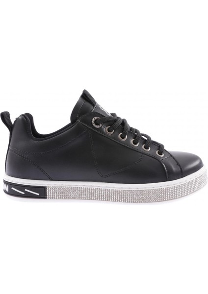 22515-22510 Kadin Kürklü Sneakers Ayakkabi