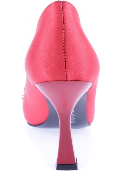 1345 Metal Zincir Tokalı Kadın Topuklu Ayakkabı fırsatları