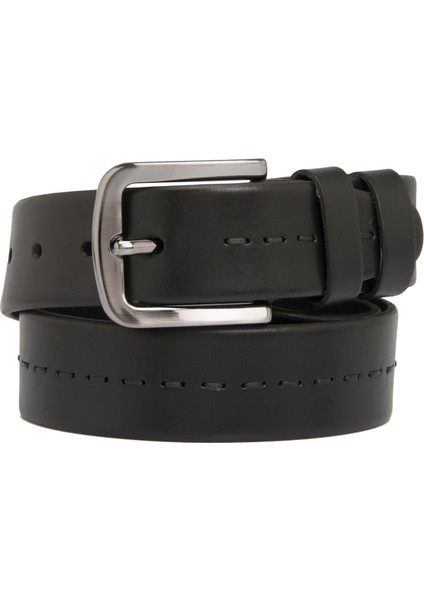 Siyah Hakiki Deri Erkek Kemer - S1EK00000313-B13