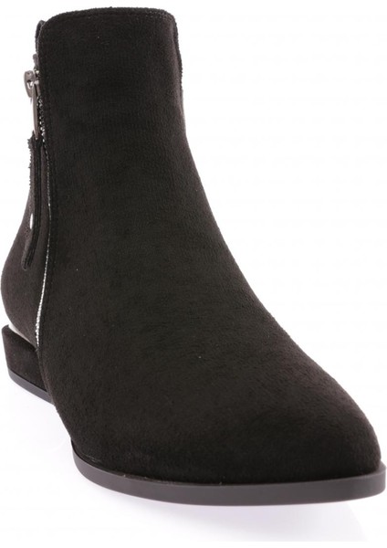 PM309-K15 Sivri Burun Yanlari Metal Fermuarli Çerçeve Topuklu Kadin Bot fiyatları