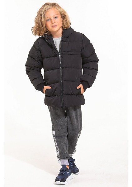 CALISTO Unisex Çocuk Mont & Kaban Siyah fırsatları