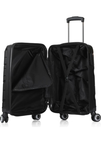 5218 Erkek Orta Boy Trolley Valız