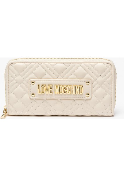 Love Moschıno JC5600PP0ELA Portafoglı Quılted Pu Avorıo Kadın Cüzdan