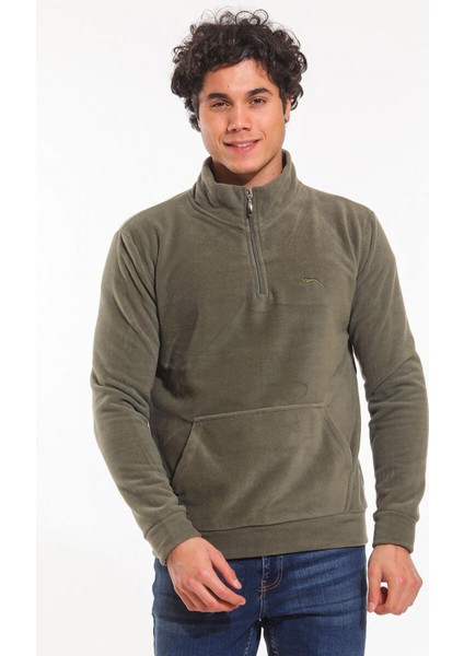 SOLID IN Erkek Polar Haki