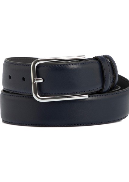 Lacivert Hakiki Deri Erkek Kemer - S1EK00000301-C3A