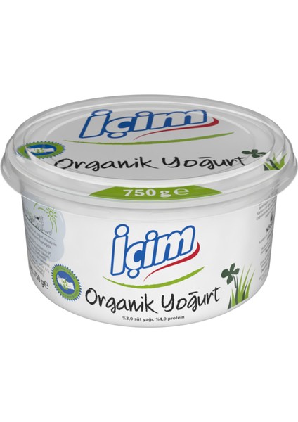 Içim Organik Yoğurt 750 G