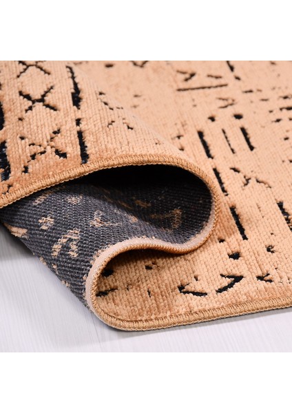 Vena Koleksiyonu Jakarlı Dokuma Şönil Ipliği Özel Ölçü Halı Yolluk fiyatları