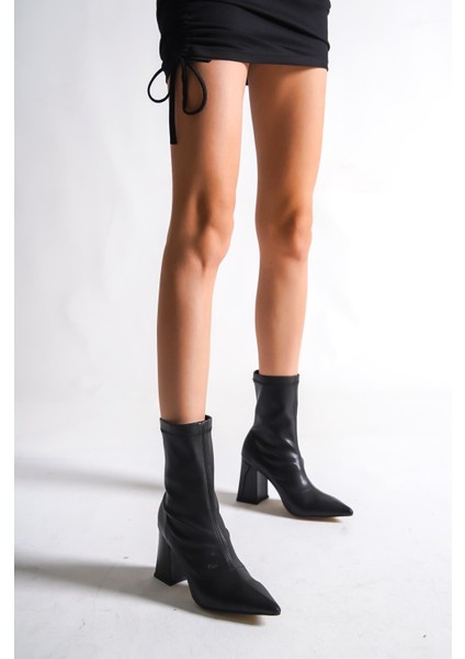 Isabel Kadın Bot Suni Deri İnce Topuklu fırsatları