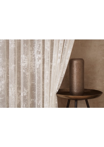 Örme Tül Degrade 1-2,5 Orta Sık Pile 300X260