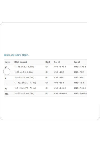 Manu 3D Pollex 4146=R/L Baş Parmak Destekli El Bilek Splinti