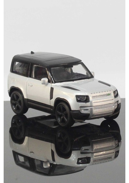 2020 Land Rover Defender Model Çek Bırak Araba 11 cm Gri