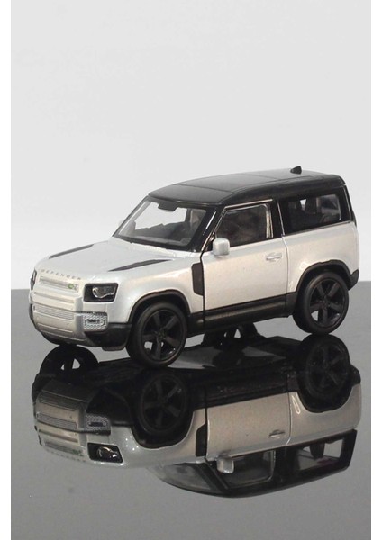 2020 Land Rover Defender Model Çek Bırak Araba 11 cm Gri