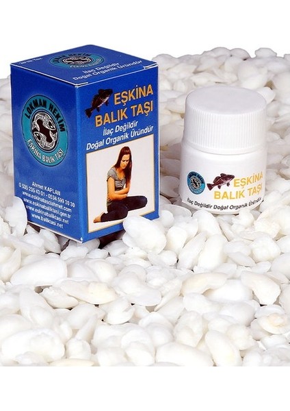 Balık Taşı 28 Adet 1 Kutu(Öğütülmüş) Toz Hali