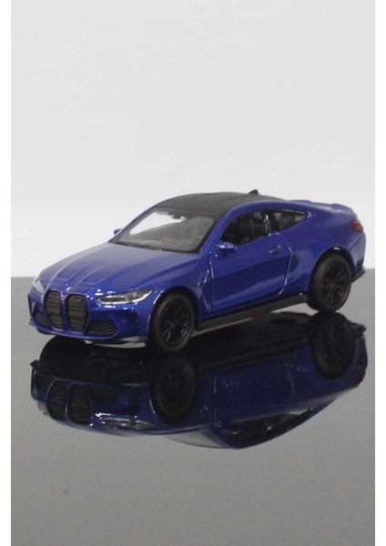 Bmw M4 Model Çek Bırak Araba 11 cm Lacivert