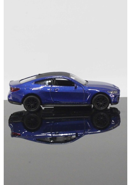 Bmw M4 Model Çek Bırak Araba 11 cm Lacivert