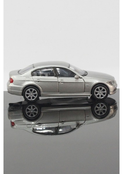 Bmw 330 I Model Çek Bırak Araba 11 cm Gri