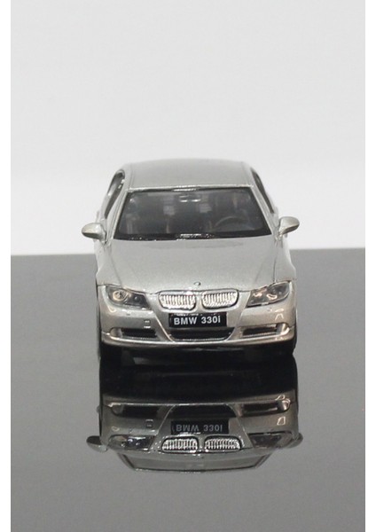 Bmw 330 I Model Çek Bırak Araba 11 cm Gri