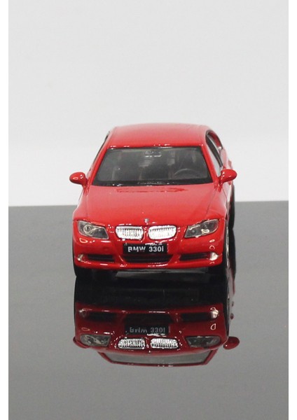 Bmw 330 I Model Çek Bırak Araba 11 cm Kırmızı