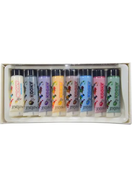 Kooky Guaj Boya ( Tempera ) 8'li Set 20ML