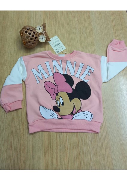 Çocuk Mickey Mouse Baskılı Alt Üst Ikili Takımı