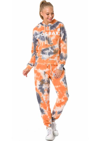 WLR149 Turuncu Jogger Eşofman Takımı