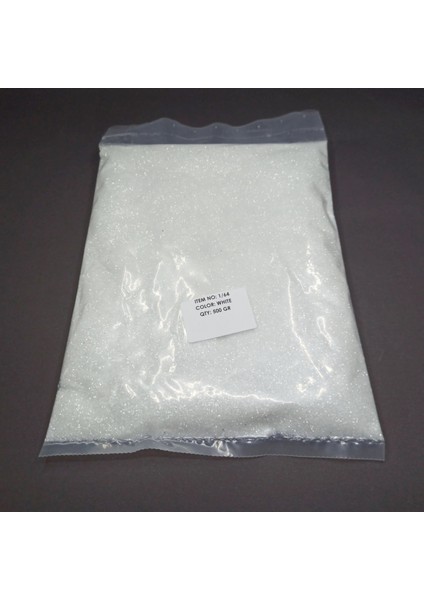 Sim Beyaz Renk Sade Glitter Toz Sim 500 gr fiyatları